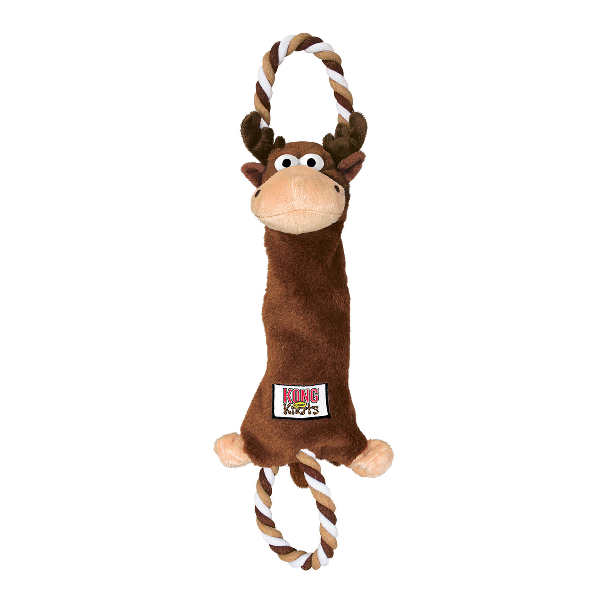 KONG® Tugger Knots Moose Dog Rope Toy Medium/Large