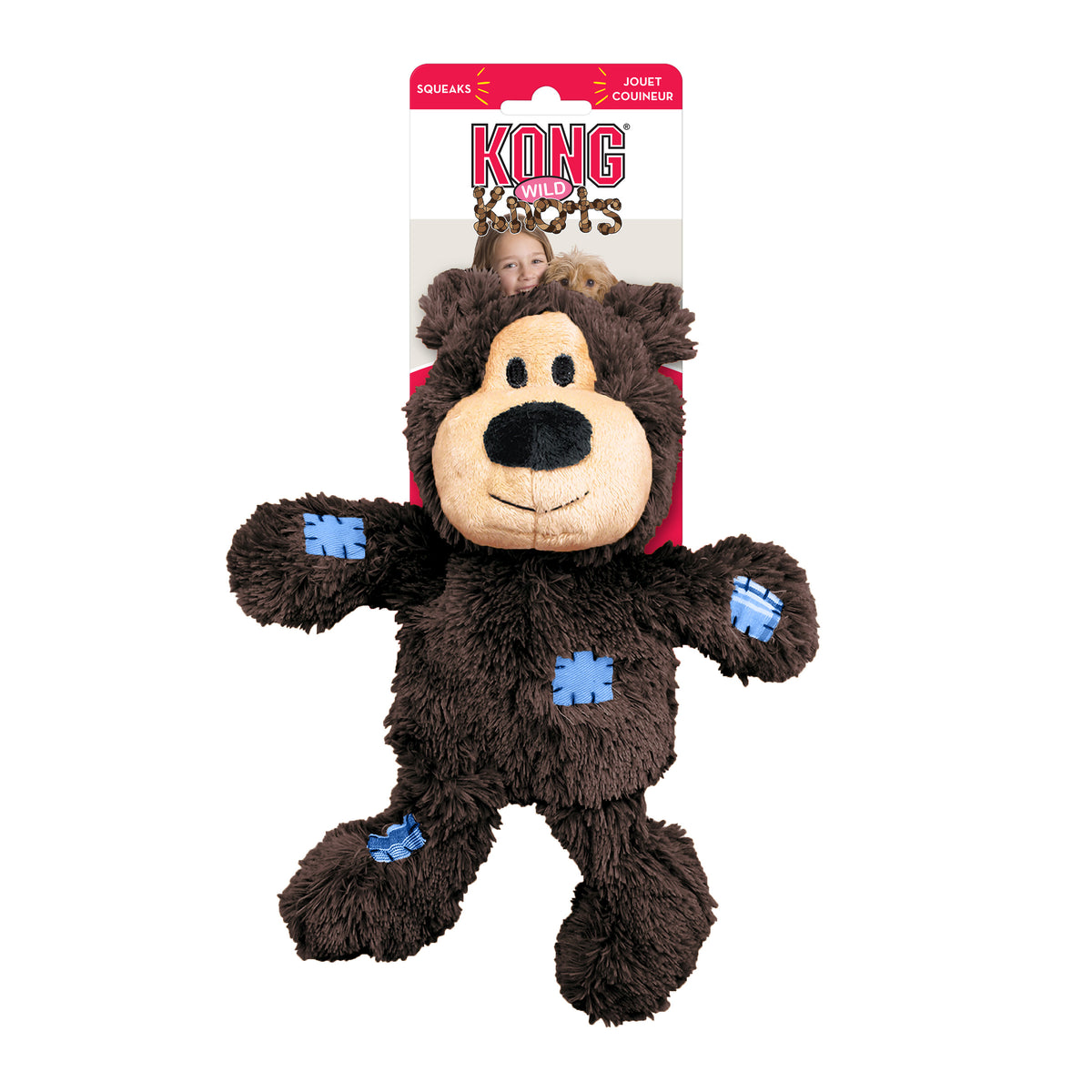 KONG® Wild Knots Bear Dog Rope Toy Assorted Small/Medium