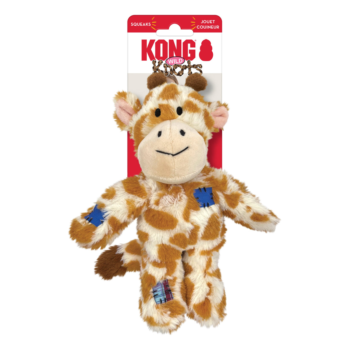 KONG® Wild Knots Giraffe Dog Rope Toy Small/Medium