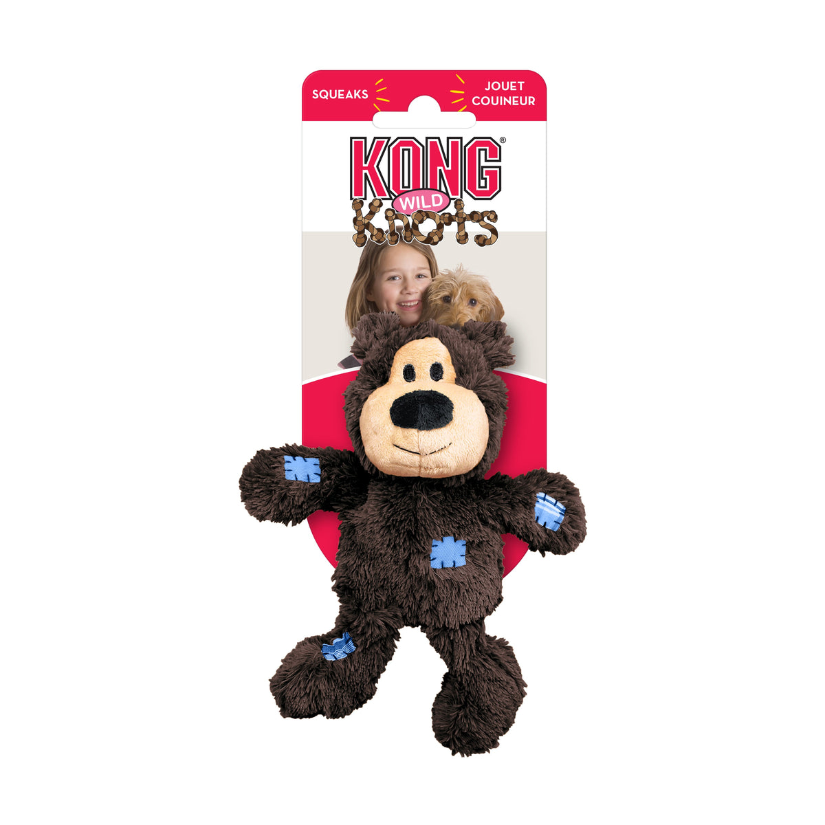 KONG® Wild Knots Bear Dog Rope Toy Assorted XS