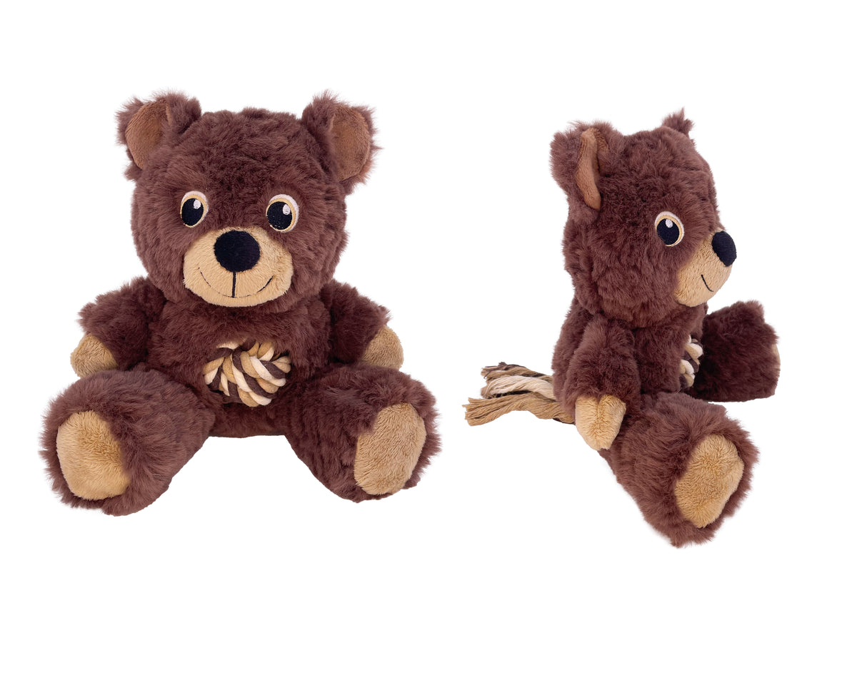 KONG® Knots Teddy Dog Rope Toy Assorted Medium