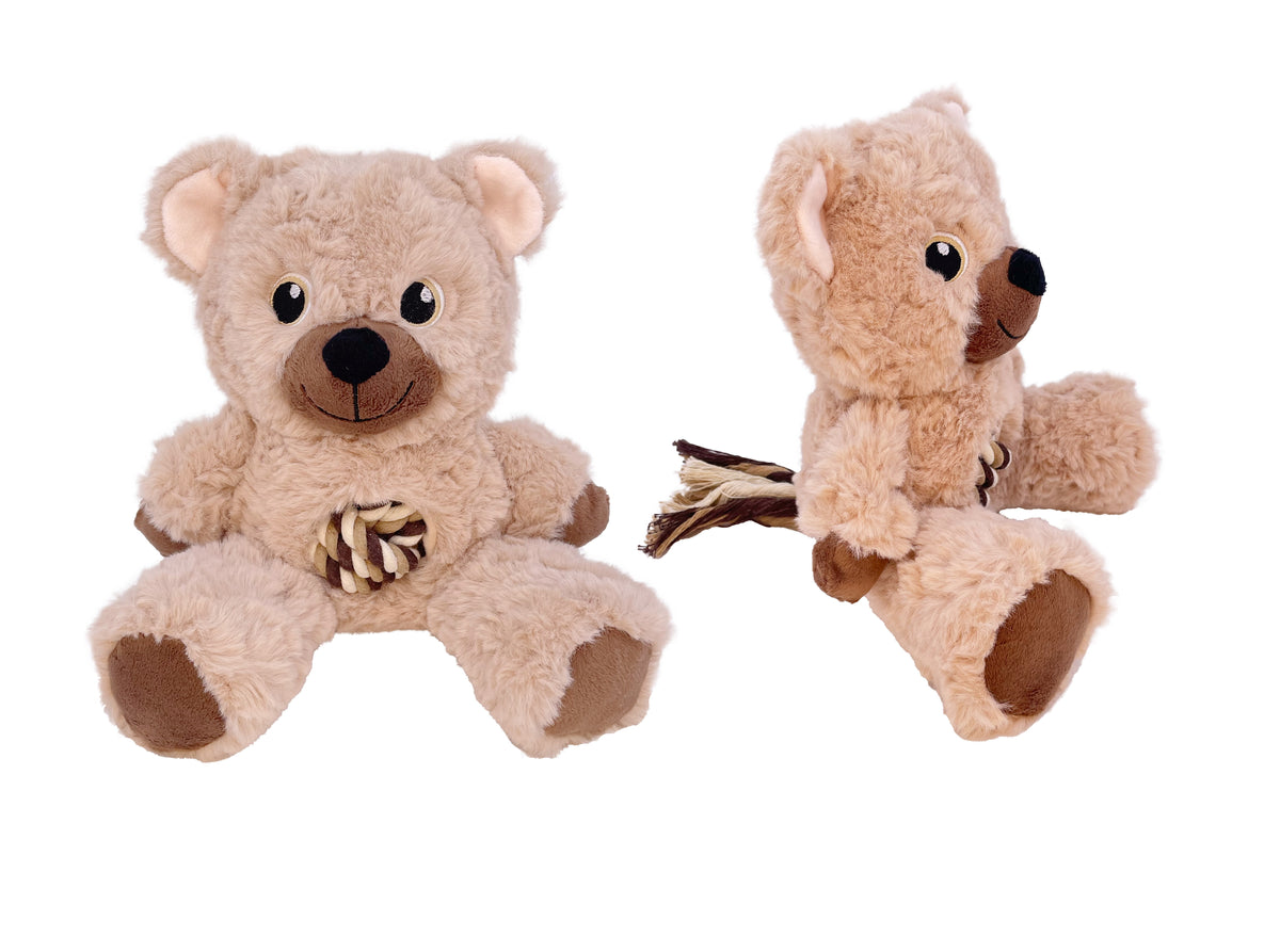 KONG® Knots Teddy Dog Rope Toy Assorted Medium