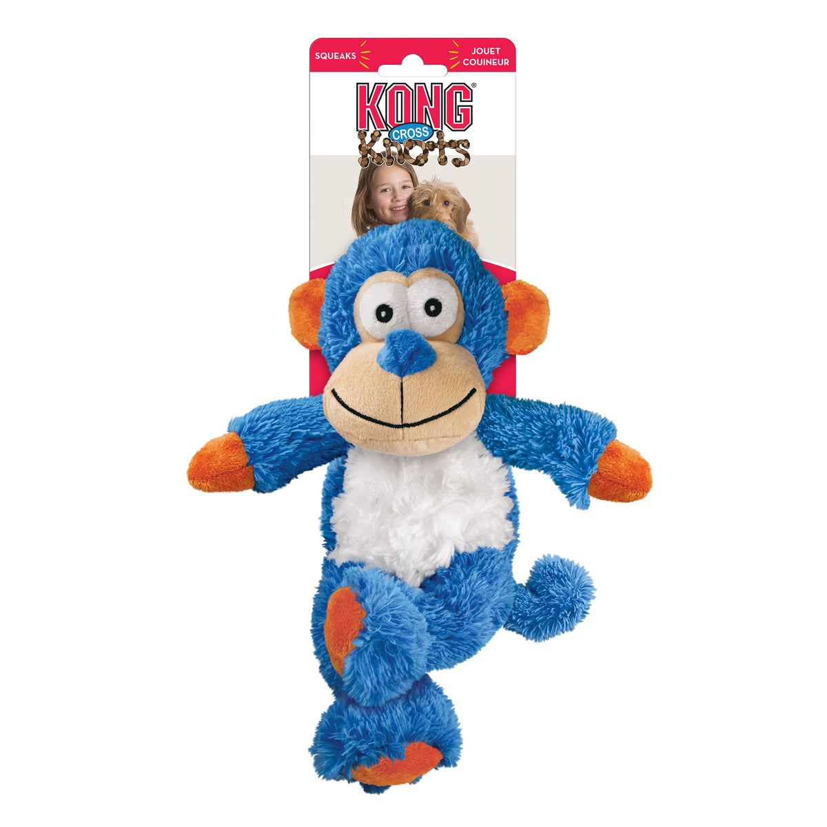 KONG® Cross Knots Monkey Dog Rope Toy Medium/Large