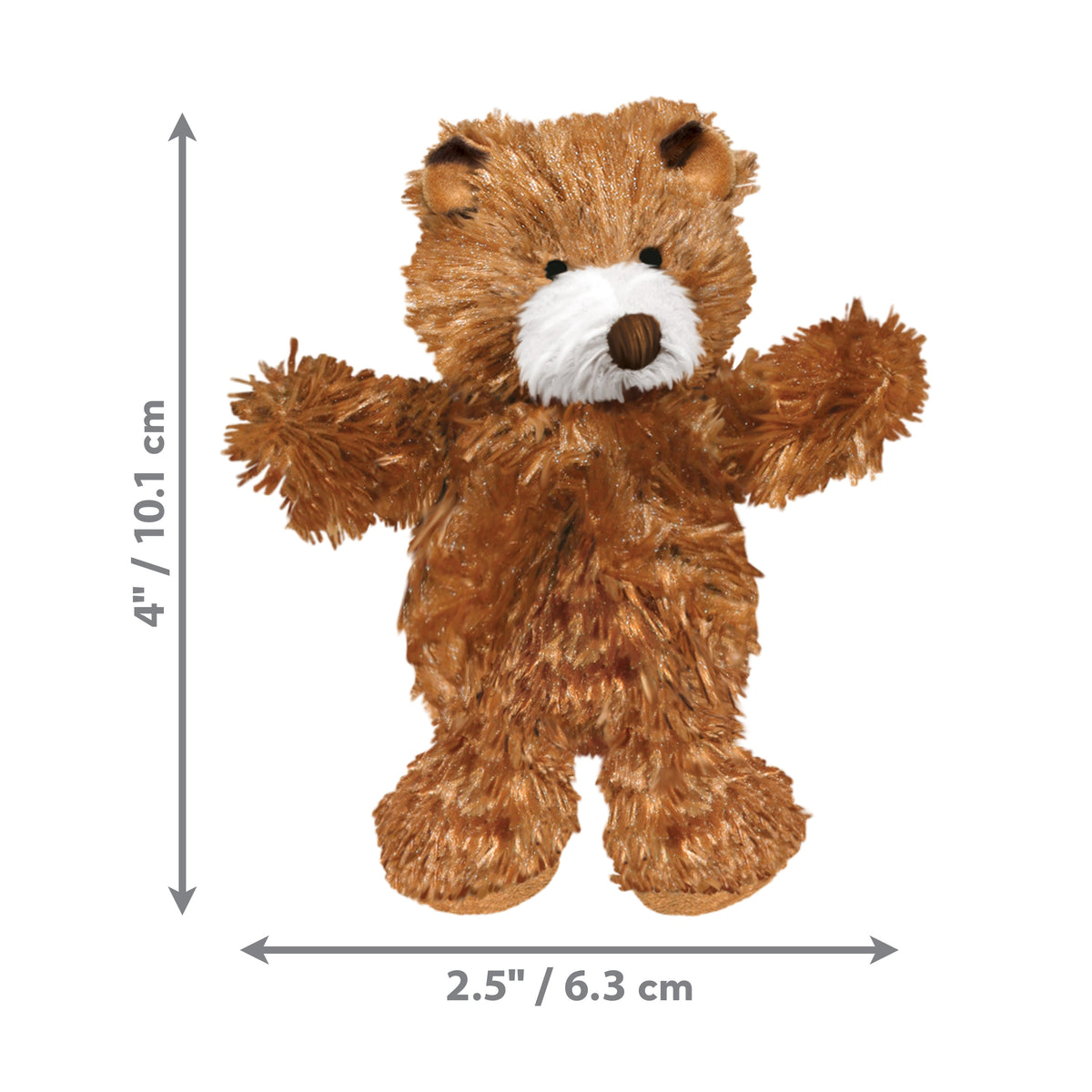 KONG® Dr. Noyz Teddy Bear Plush Dog Toy XS
