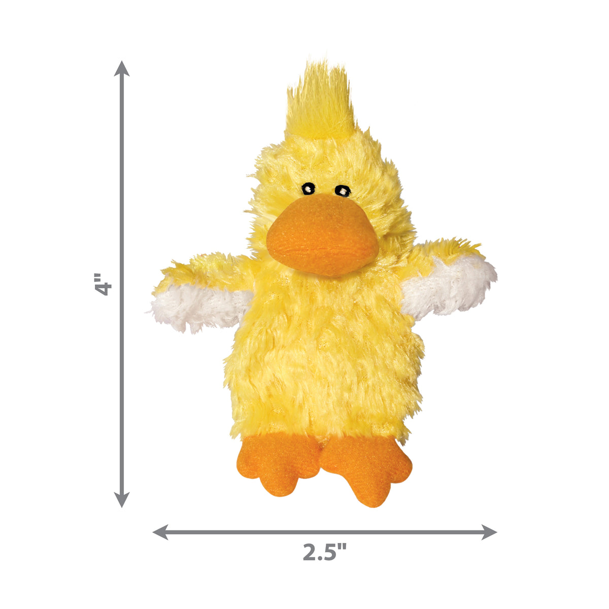 KONG® Dr. Noyz Duck Plush Dog Toy XS