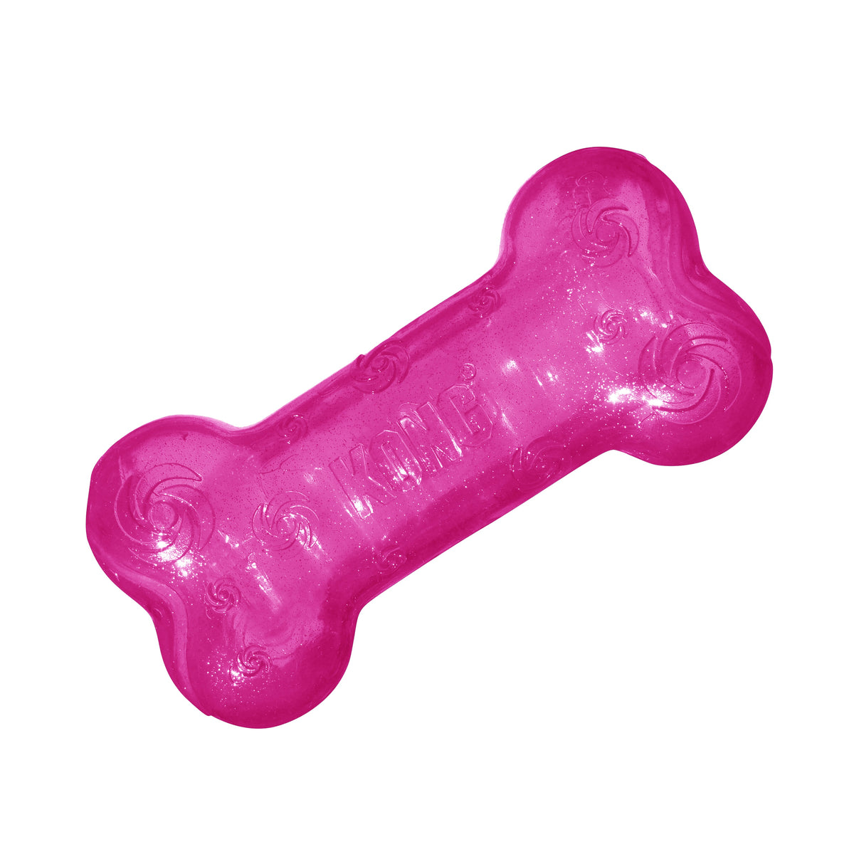 KONG® Squeezz® Crackle Bone Dog Fetch Toy Assorted Medium