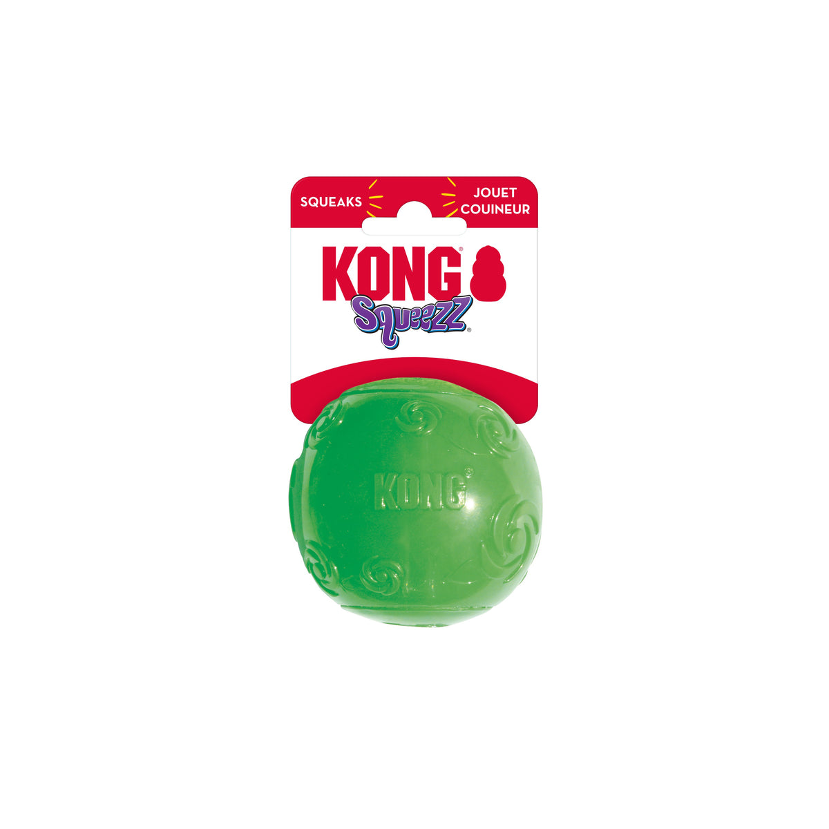 KONG® Squeezz Ball Dog Chew Toy Assorted Large