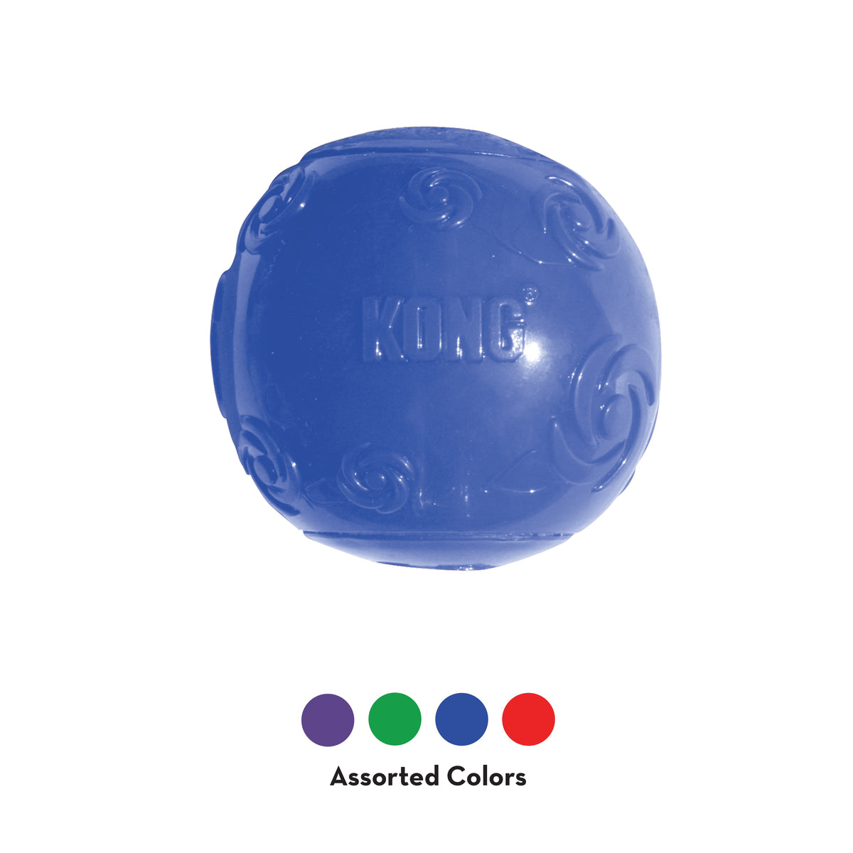 KONG® Squeezz Ball Dog Chew Toy Assorted Large