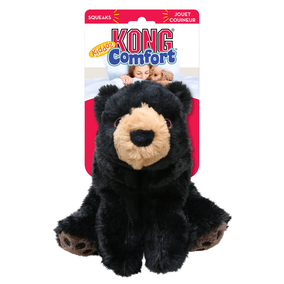 KONG® Comfort Kiddos Bear Dog Plush Toy Large