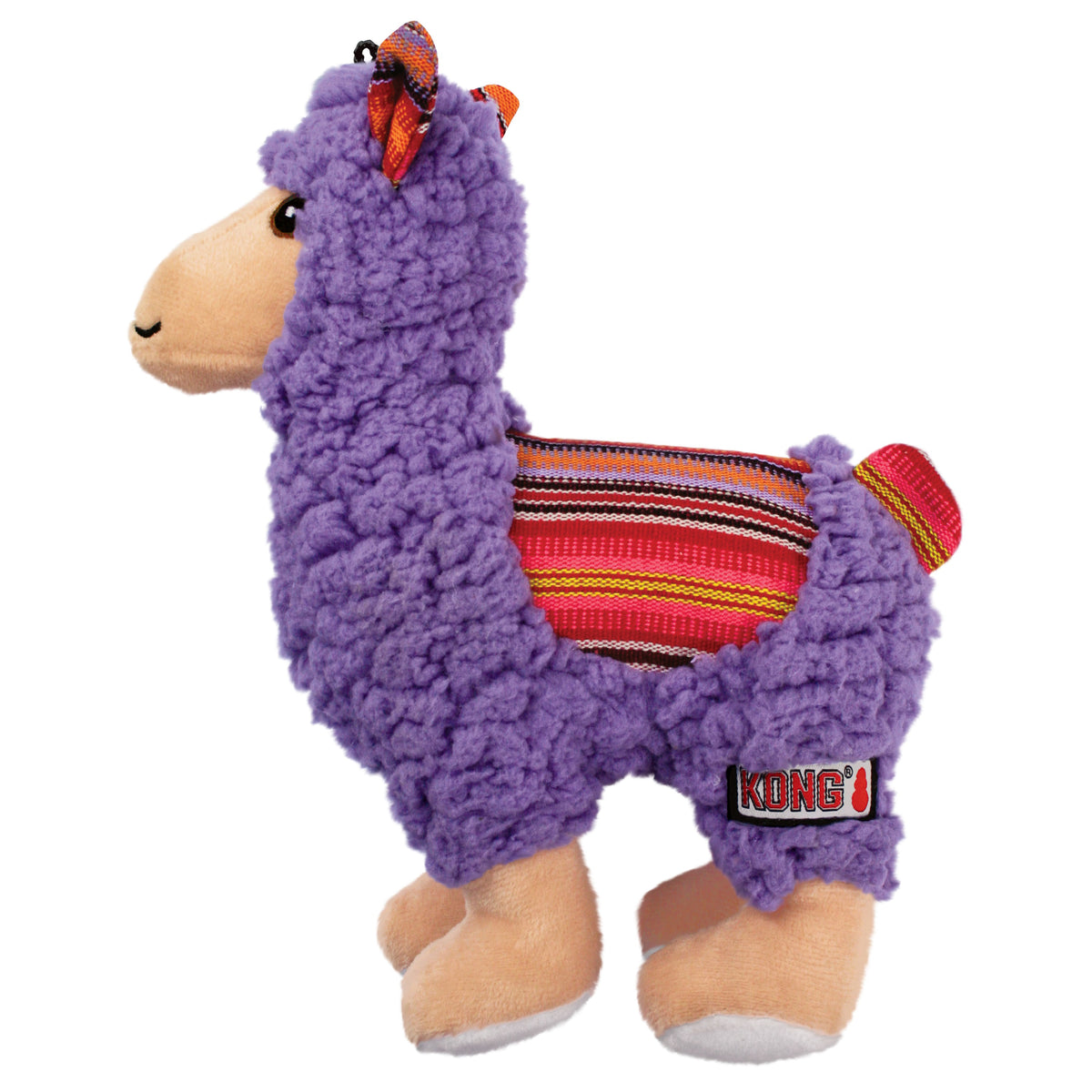 KONG® Sherps Llama Dog Plush Toy Medium