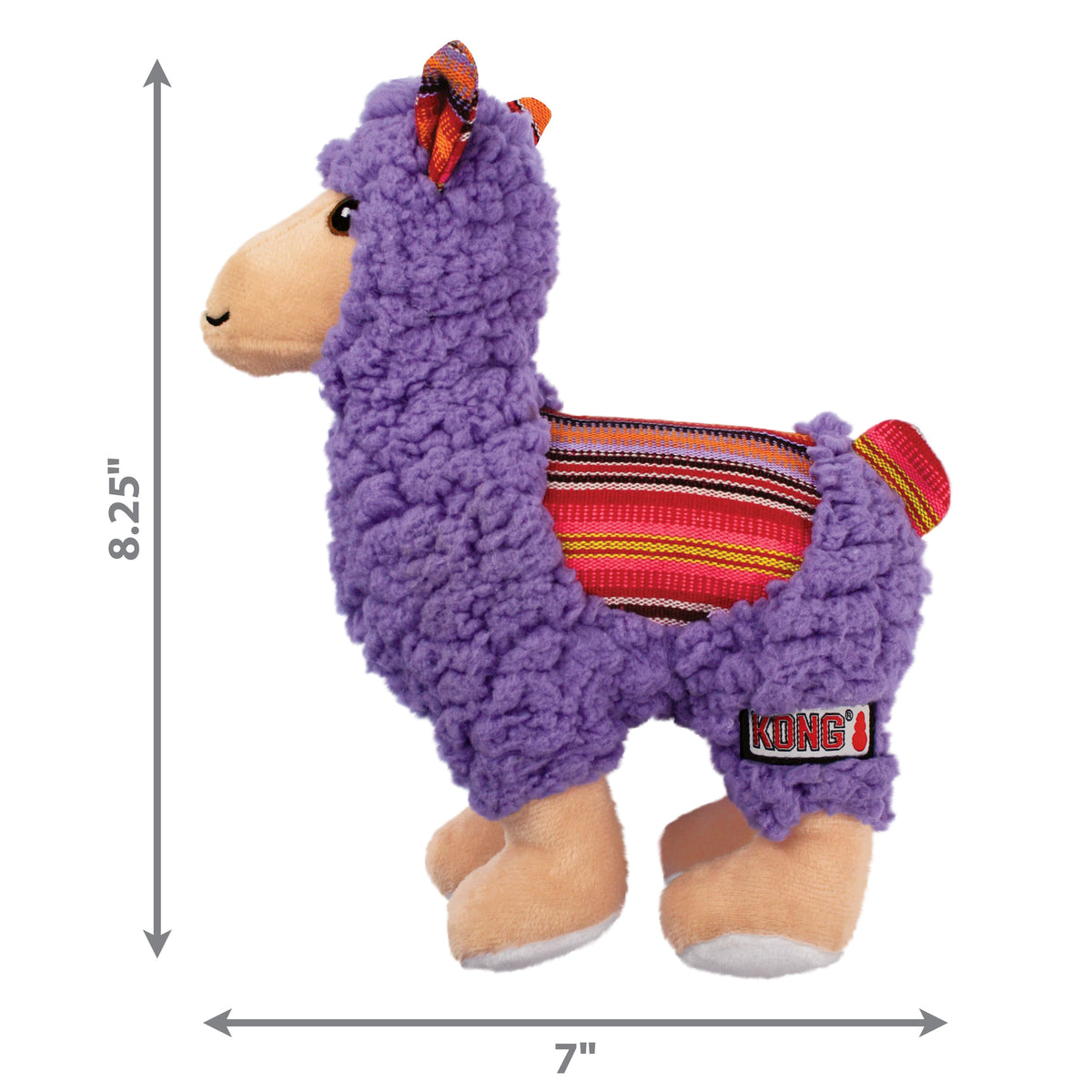 KONG® Sherps Llama Dog Plush Toy Medium