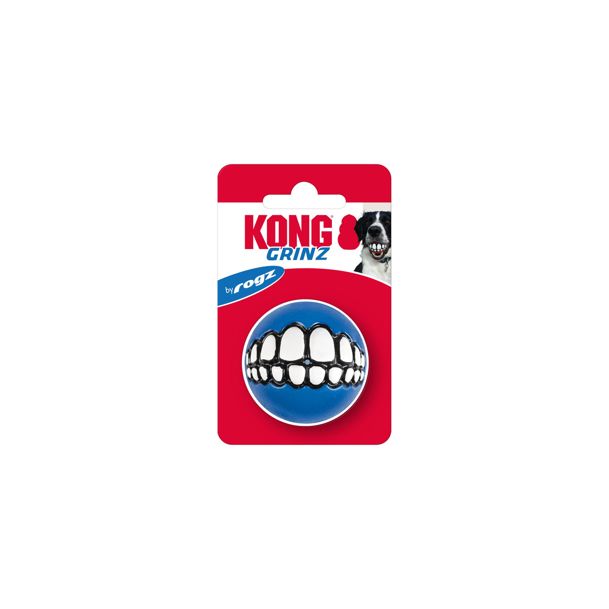 KONG® Grinz by ROGZ® Dog Fetch Toy Assorted Medium