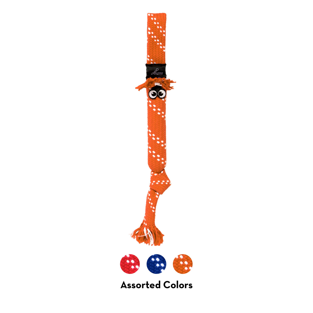 KONG® Scrubz by ROGZ® Dog Tug Toy Assorted Large