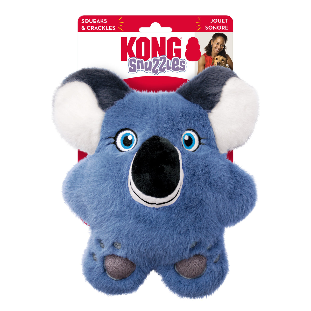 KONG® Snuzzles Koala Dog Plush Toy Medium