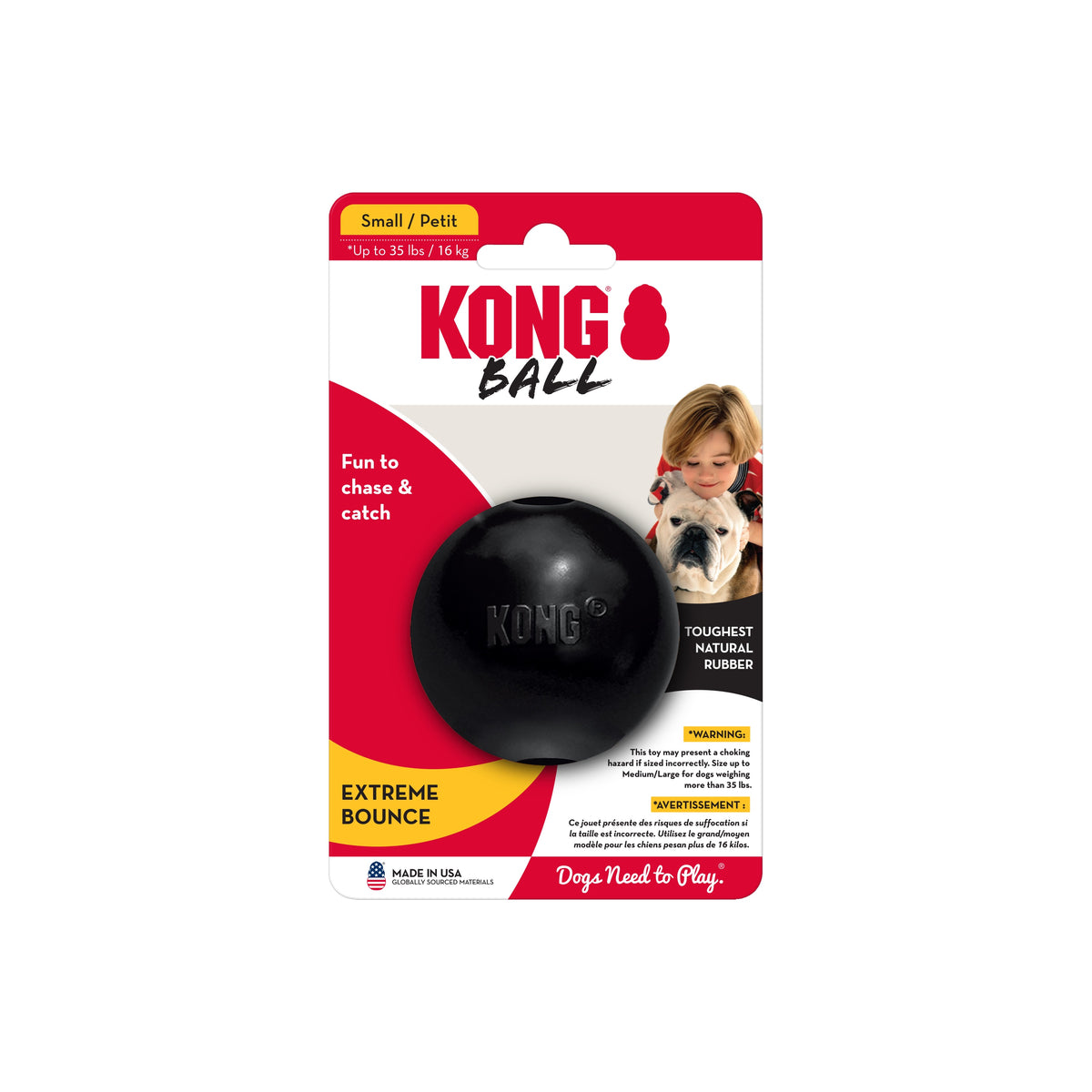 KONG® Extreme Ball Dog Fetch Toy Medium/Large