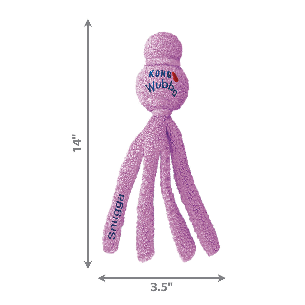 KONG® Snugga Wubba Dog Tug Toy Assorted Large