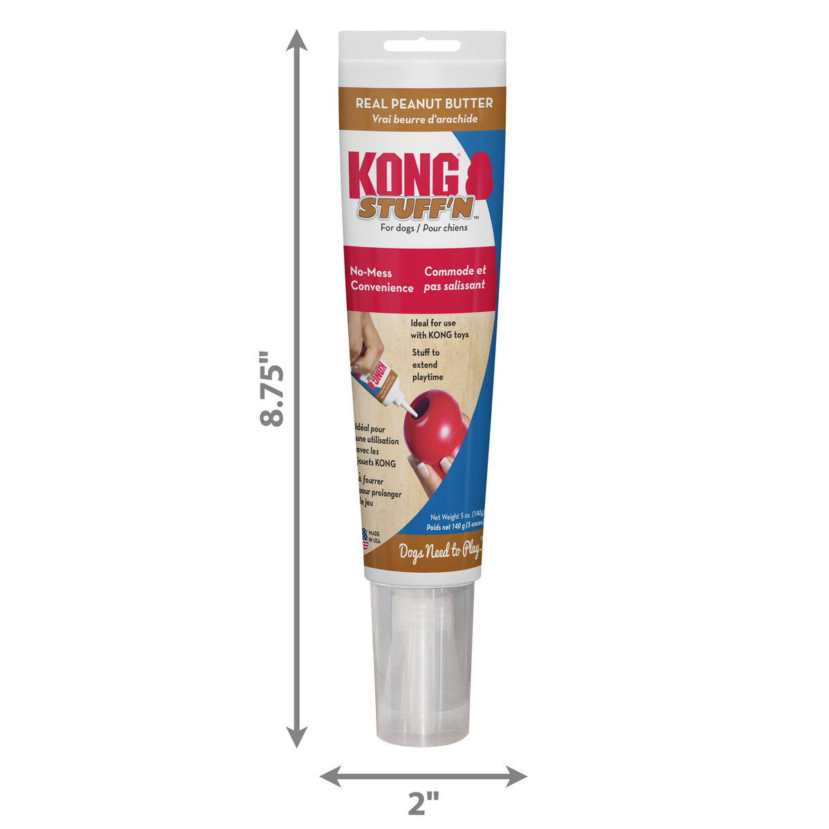 KONG® Stuff'N Real Peanut Butter 5 oz