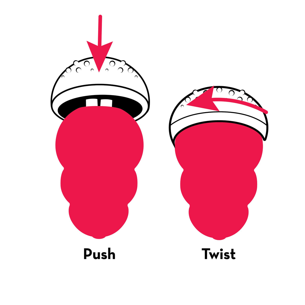 KONG® Marathon® Peanut Butter Large 2pk