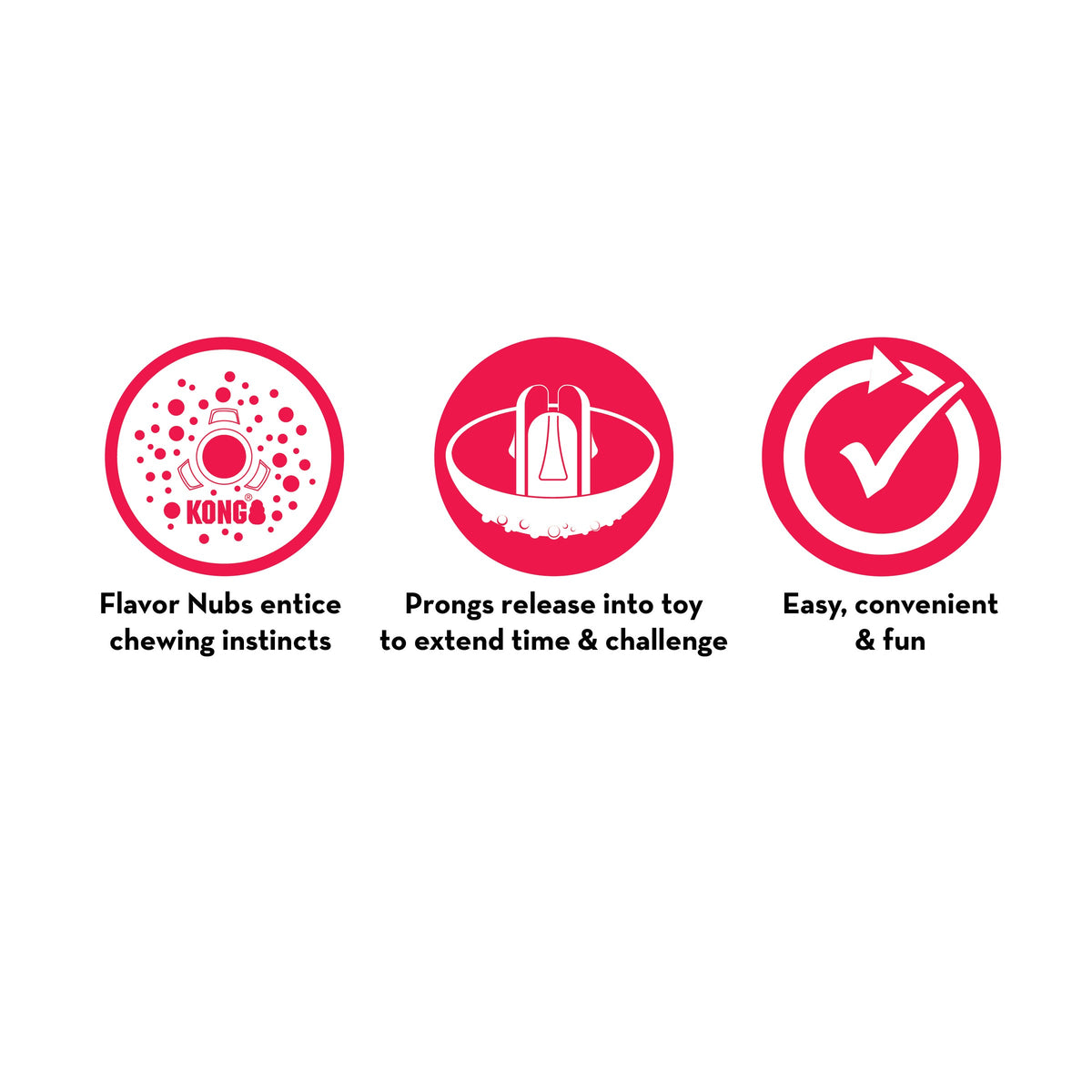 KONG® Marathon® Peanut Butter Large 2pk