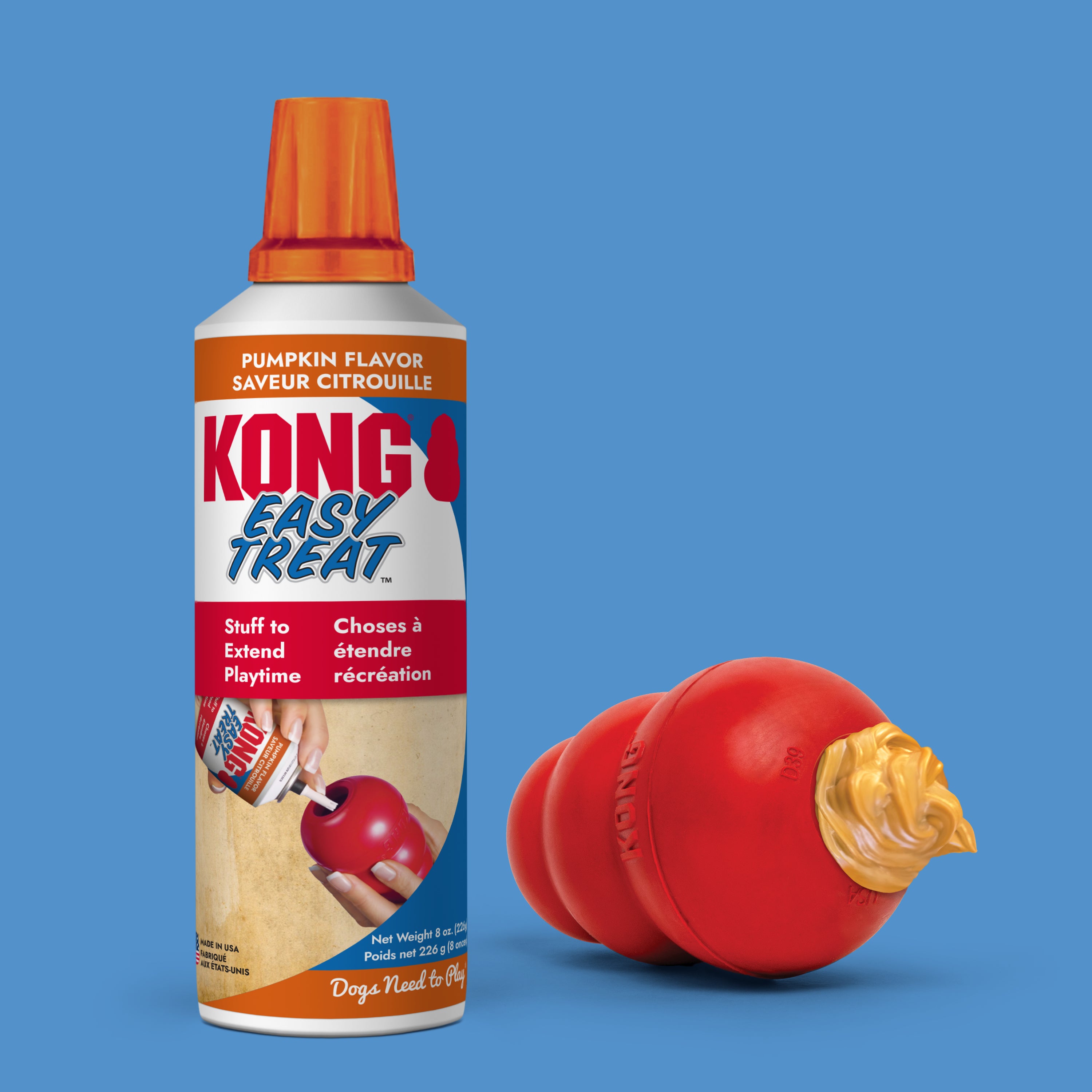 KONG Easy Treat® Pumpkin 8 oz