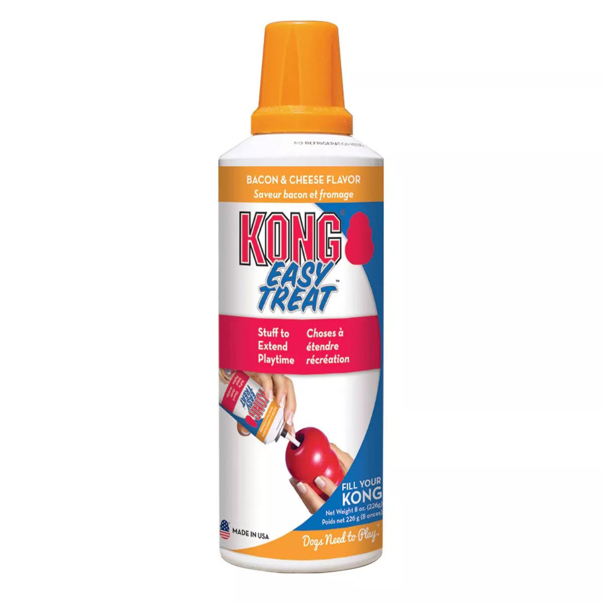 KONG® Easy Treat® Bacon & Cheese 8 oz