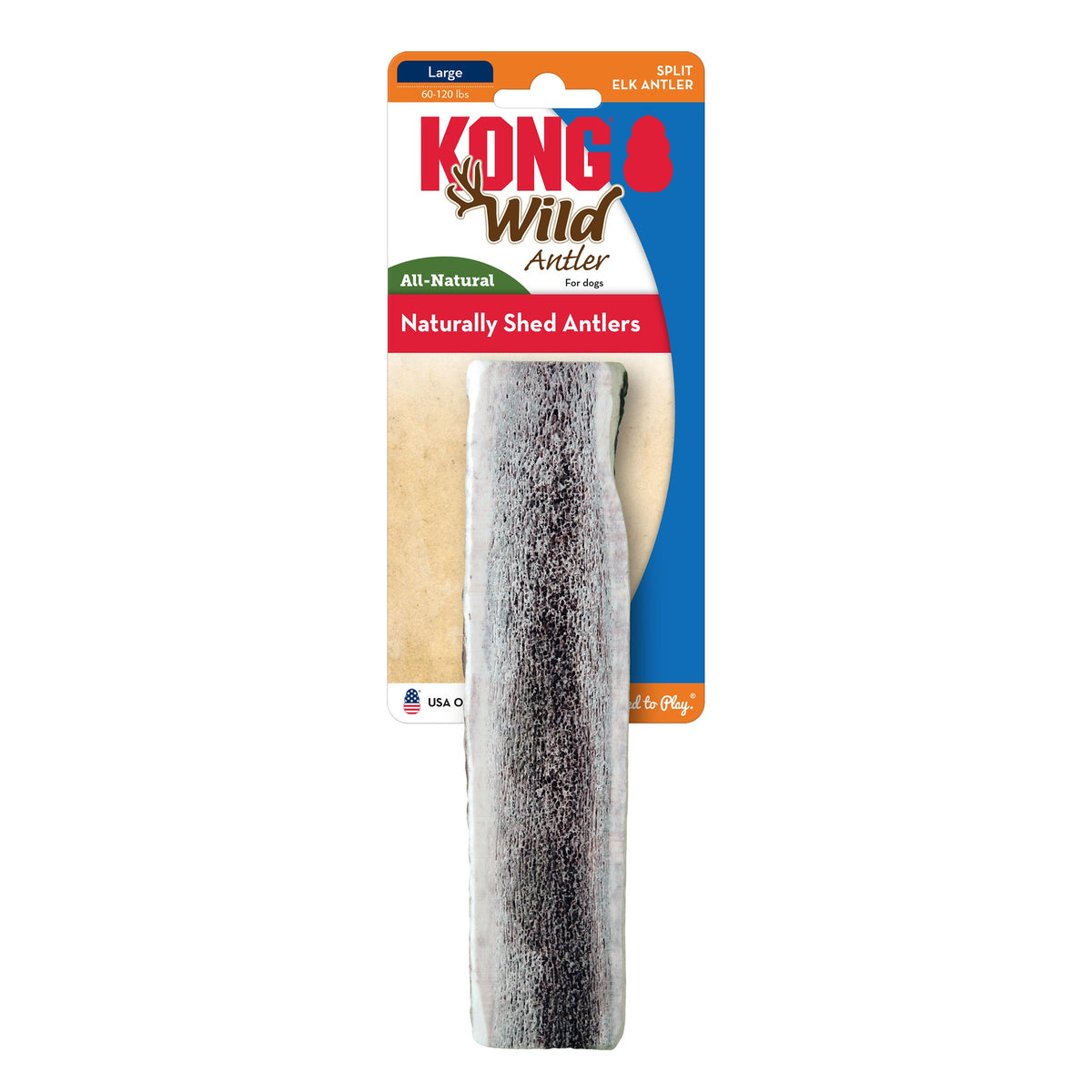 KONG® Wild Antler Split Large