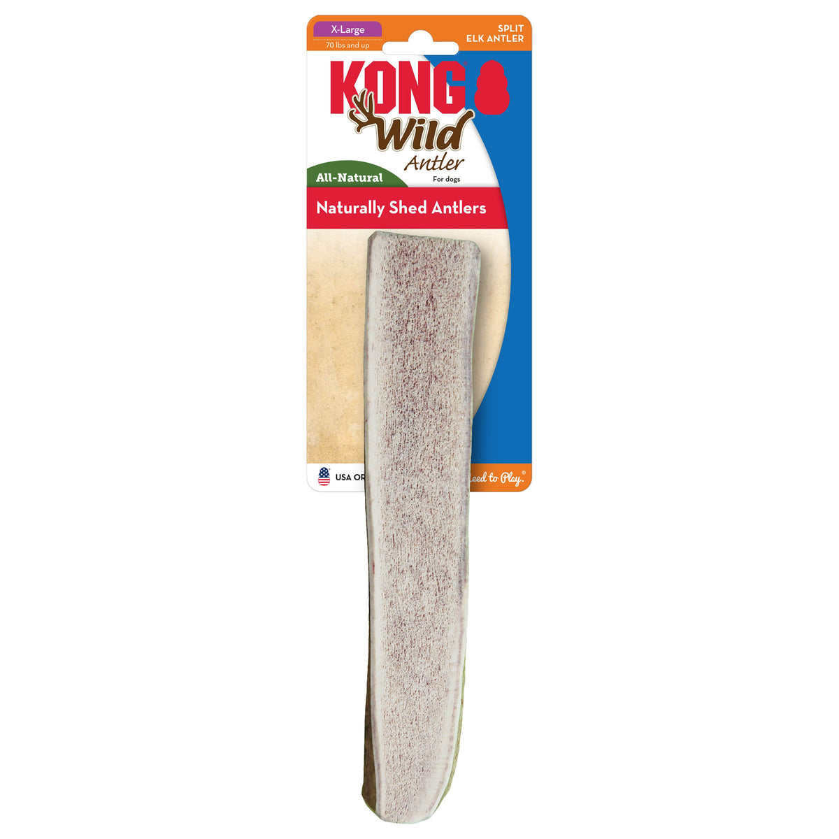 KONG® Wild Antler Split XL