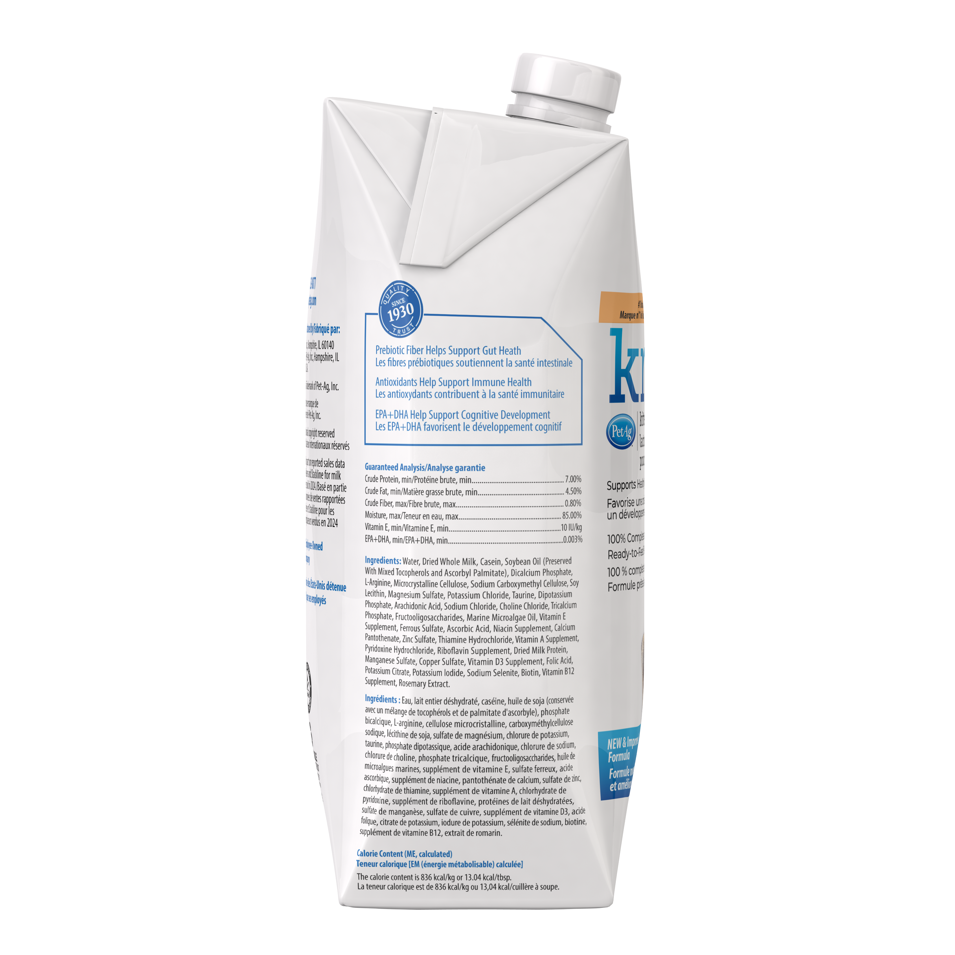 KMR Kitten Milk Replacer Liquid - 16 oz