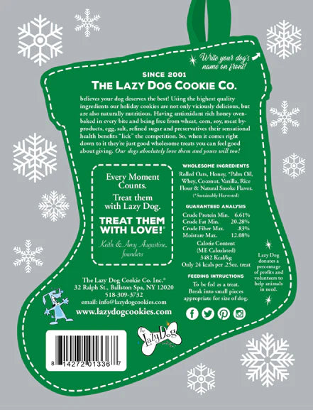 Lazy Dog Coconut Snowballs Stocking Dog Treat