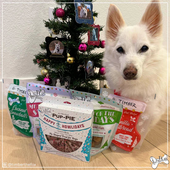 Lazy Dog Happy Howlidays Pup-PIE Dog Treat 5oz Case of 8