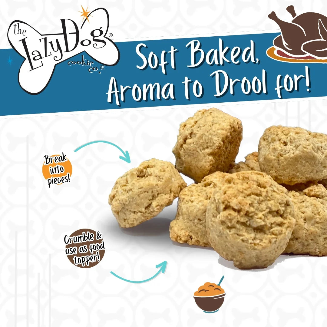 Lazy Dog Leftover Turkey Sandwich Dog Treat