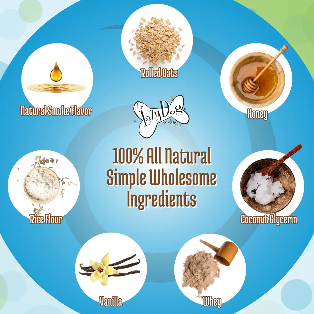 Lazy Dog Mutt Mallows Roasted Vanilla Dog Treat 5oz