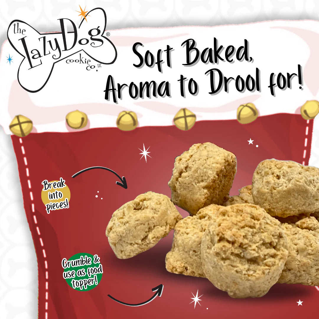 Lazy Dog Vanilla Shortbread Stocking Dog Treat