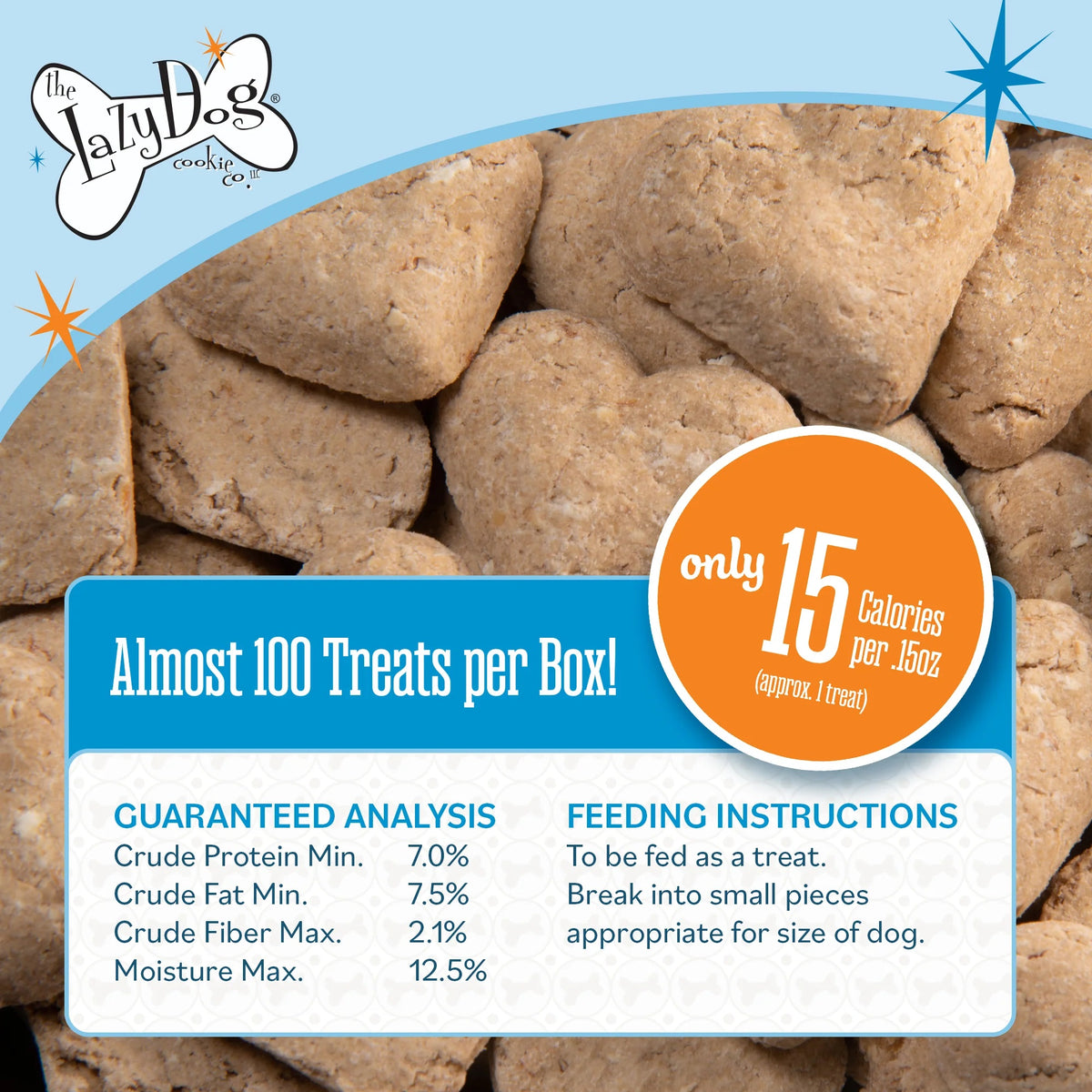 Lazy Dog Boxed Biscuits Ginger Glazed Pumpkin Carrot WCSF 14 oz