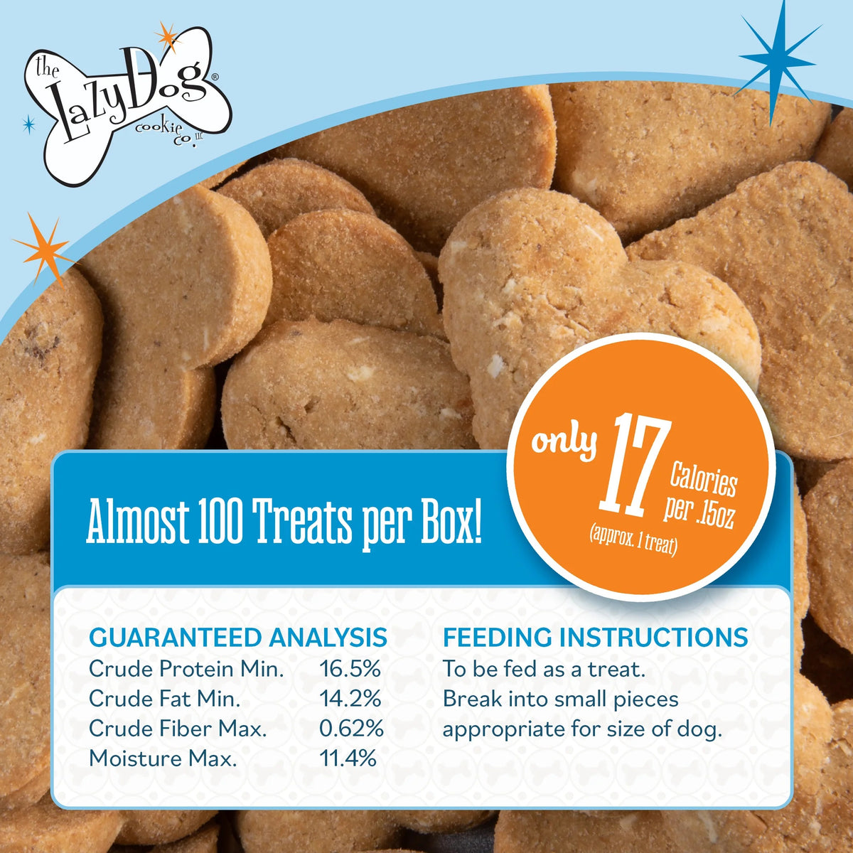 Lazy Dog Boxed Biscuits Toasted Vanilla Peanut Butter GF 14 oz