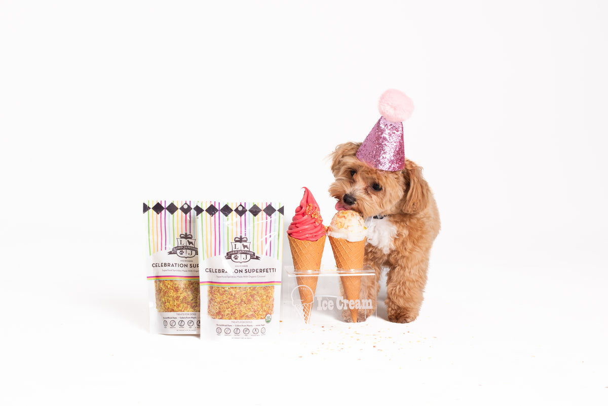 Lord Jameson Celebration SuperFetti Organic Dog Sprinkles 3oz