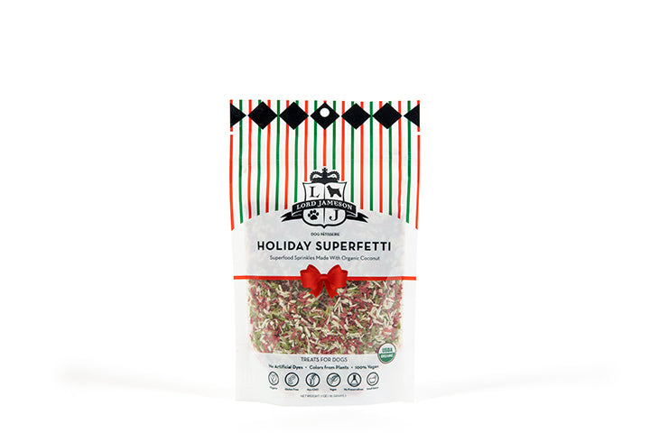 Lord Jameson Holiday SuperFetti Organic Superfood Sprinkles 3oz