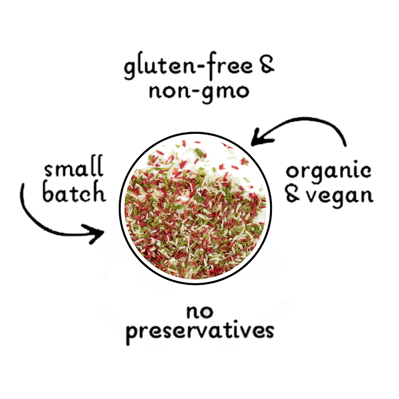 Lord Jameson Holiday SuperFetti Organic Superfood Sprinkles 3oz