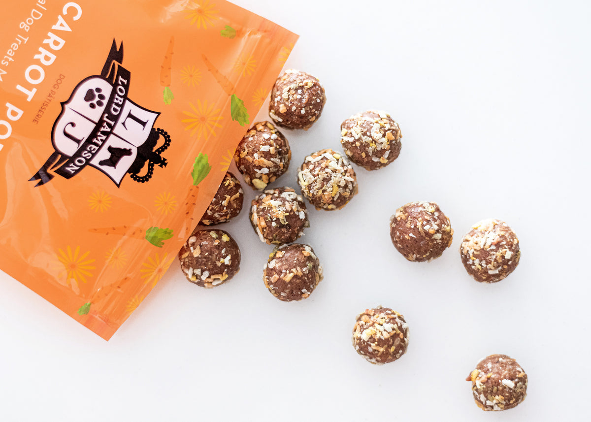 Lord Jameson Carrot Pops Organic Soft & Chewy Dog Treats 6oz