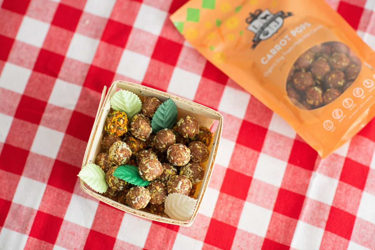 Lord Jameson Carrot Pops Organic Soft & Chewy Dog Treats 6oz