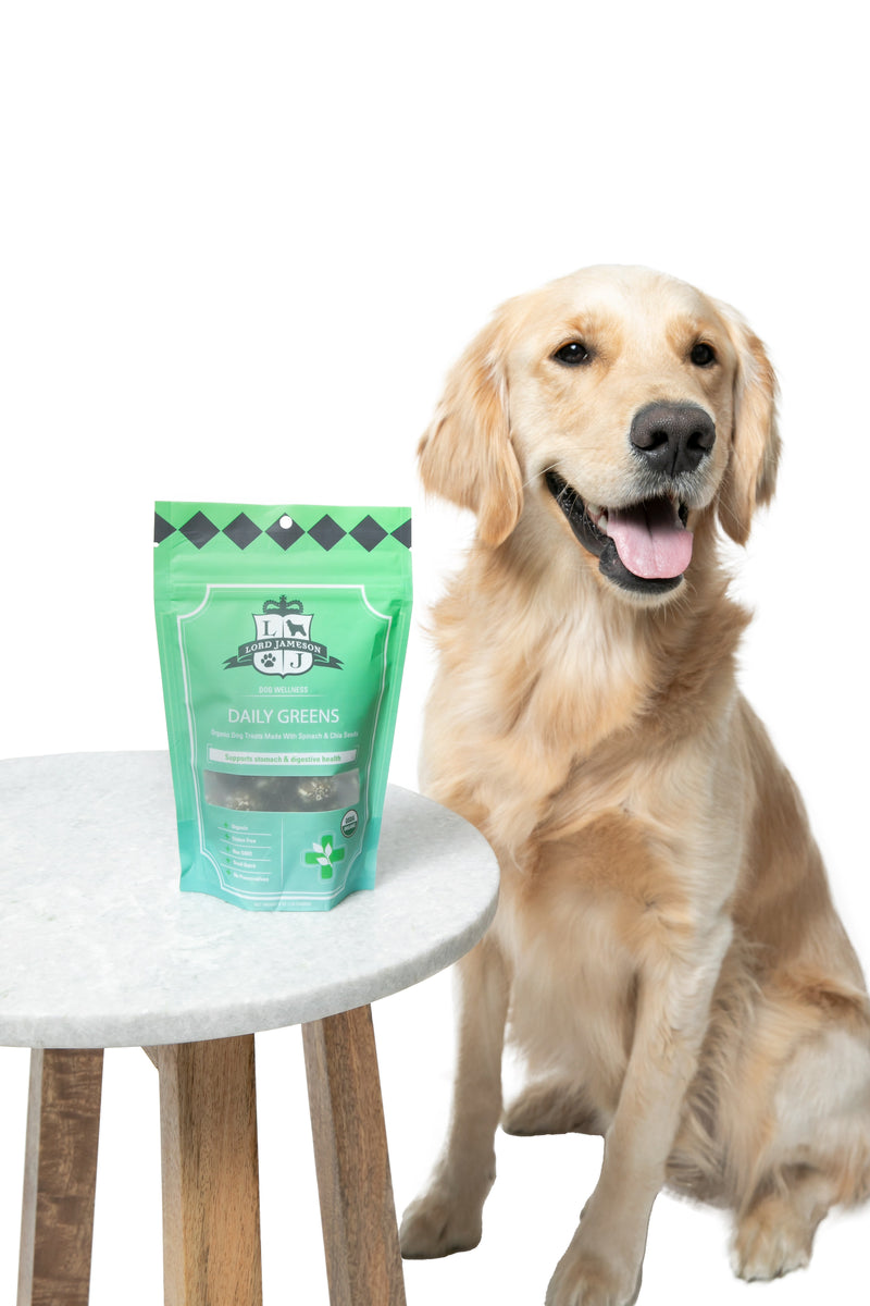 Lord Jameson Daily Greens Organic Soft & Chewy Dog Treats 6oz