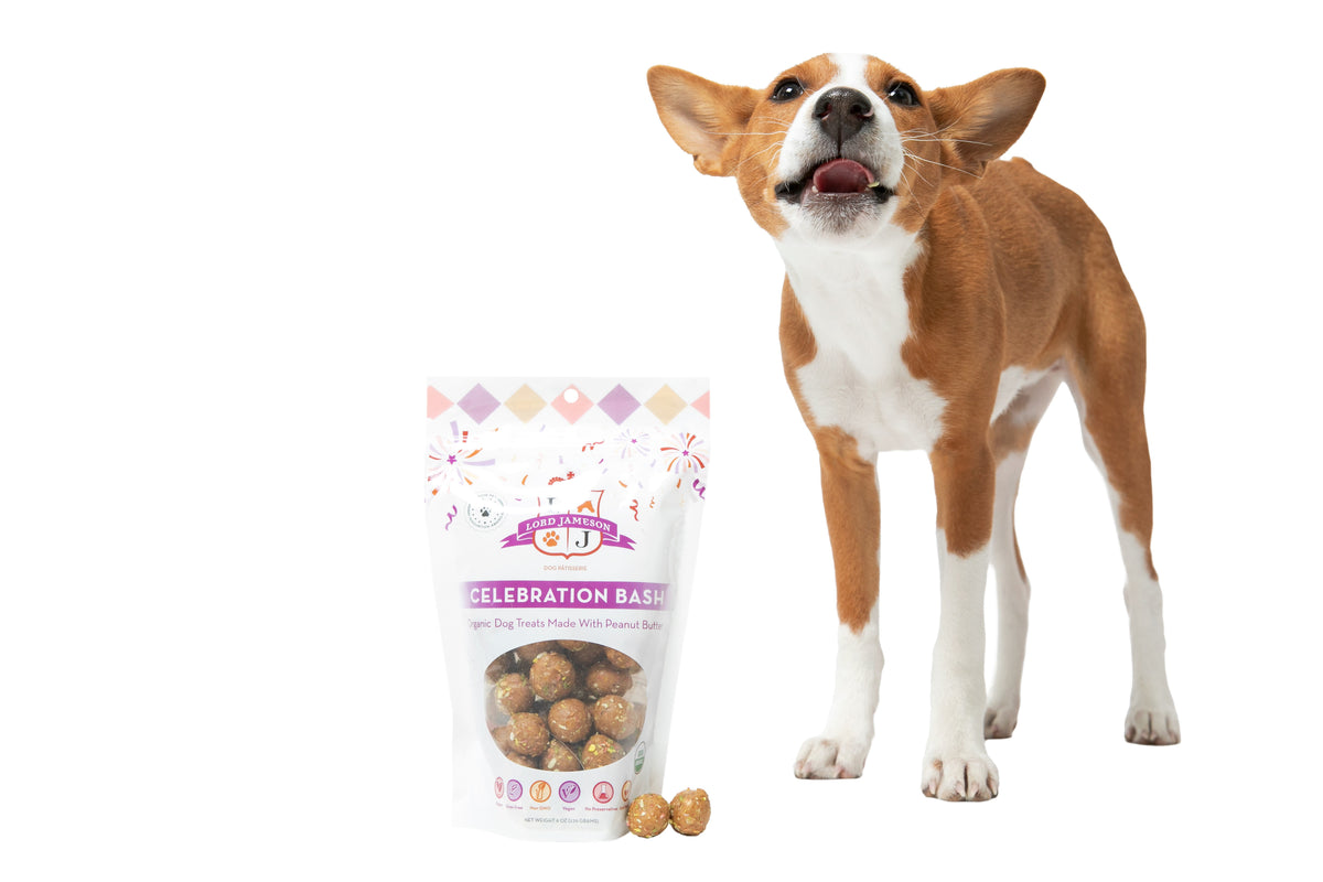 Lord Jameson Celebration Bash Organic Soft & Chewy Dog Treats 6oz