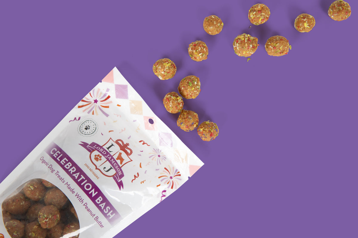 Lord Jameson Celebration Bash Organic Soft & Chewy Dog Treats 6oz