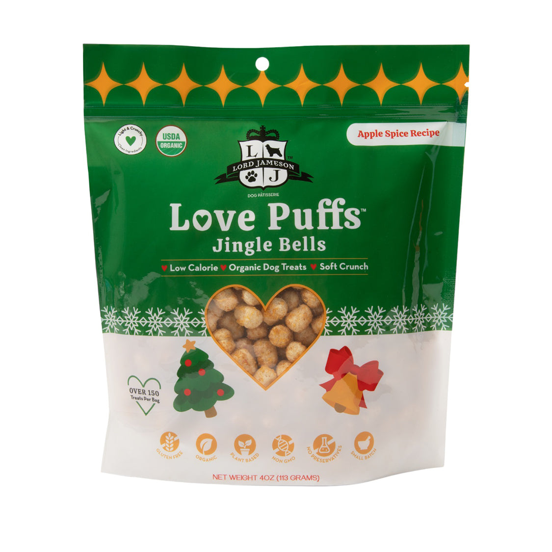 Lord Jameson Love Puffs Jingle Bells Pouch 4oz