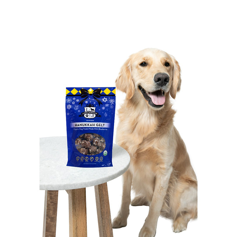 Lord Jameson Hanukkah Gelt Organic Soft & Chewy Dog Treats 6oz