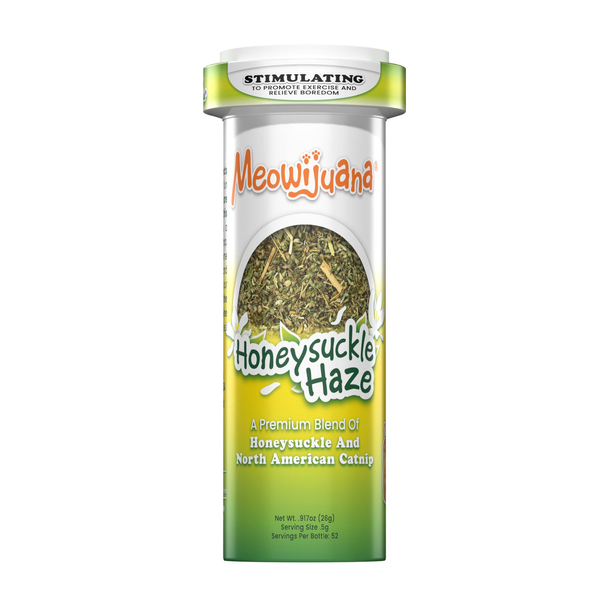 Meowijuana Honeysuckle Haze - Catnip and Honeysuckle Blend
