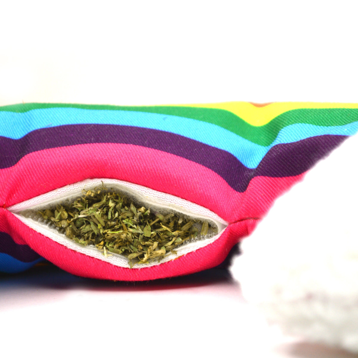 Meowijuana Get "Kickin'" - Rainbow Kicker Cat Toy