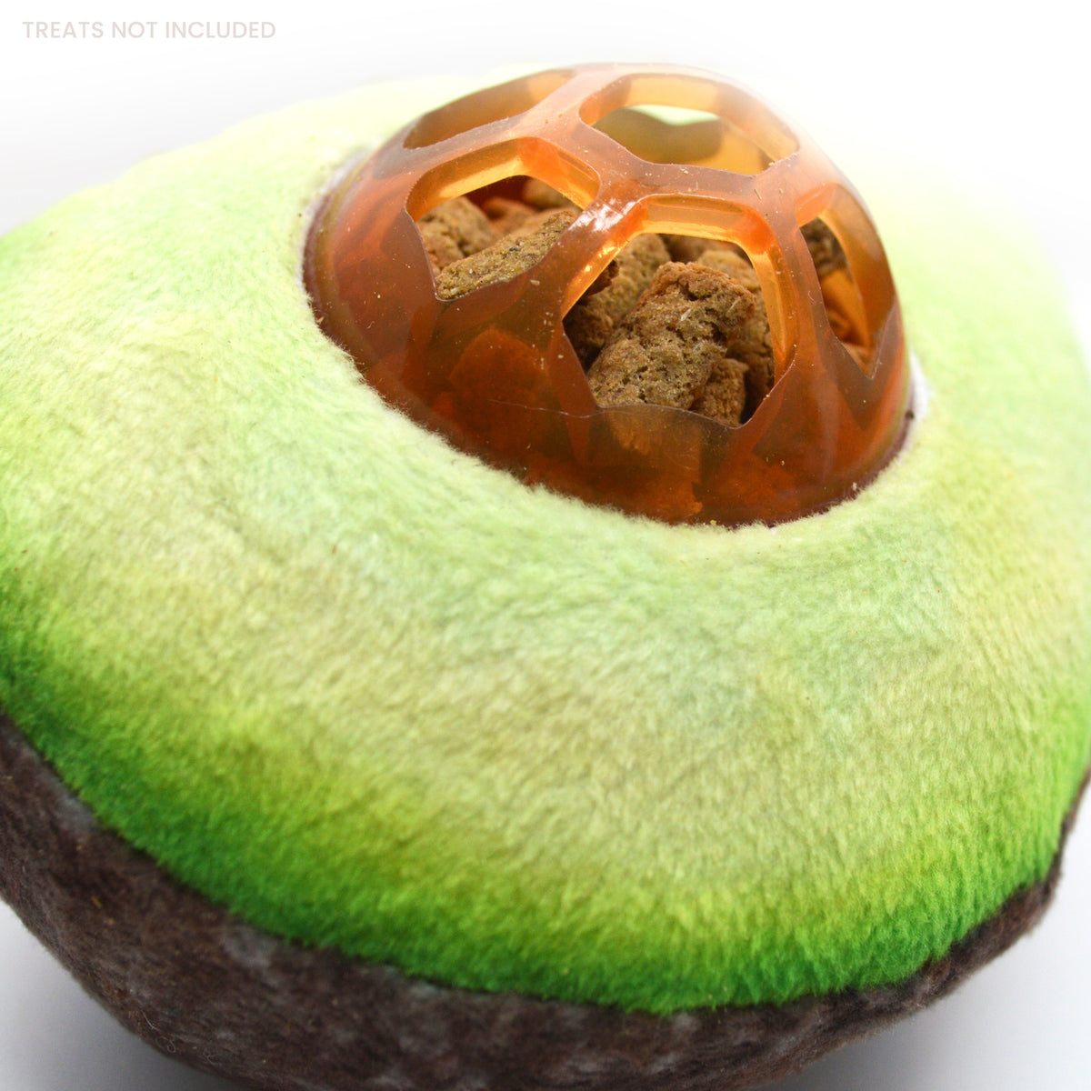 Meowijuana Avocado Knock 'n' Nibble Refillable Treat Dispenser Cat Toy