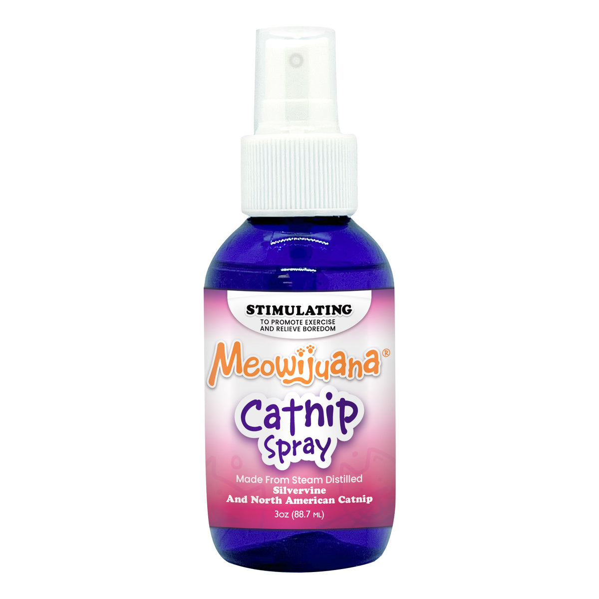 Meowijuana Catnip Spray with Silvervine 3oz