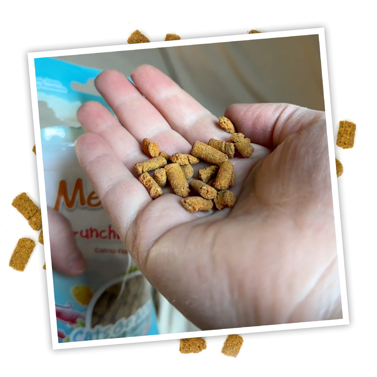 Meowijuana Crunchie Munchie Seafood Medley Cat Treat 3oz